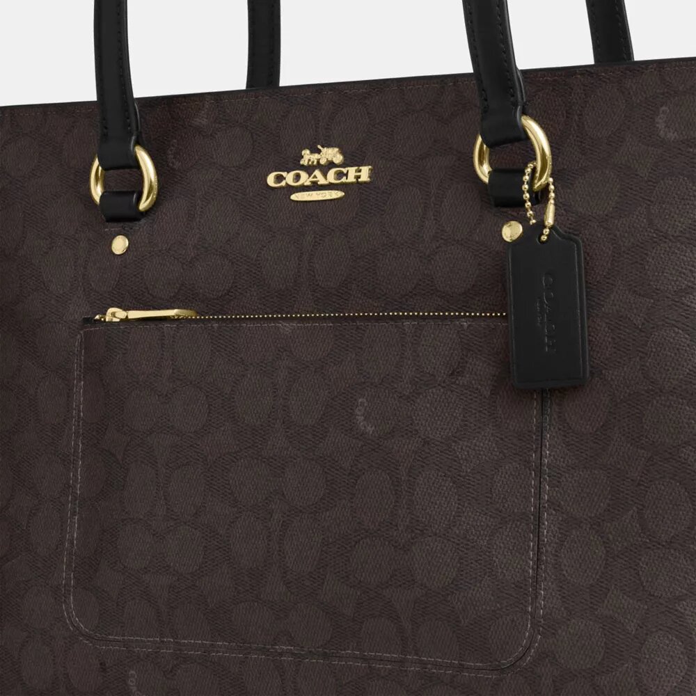 Station Tote Bag in Signature Canvas