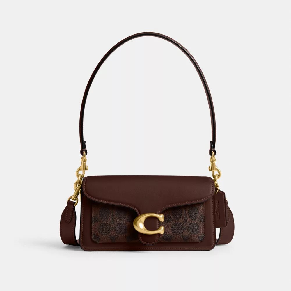 Tabby Shoulder Bag 20 in Signature Canvas